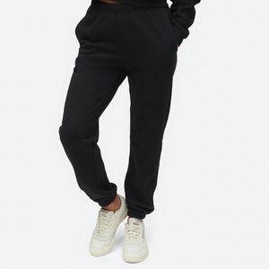 NWT MATE The Label Fleece Relaxed Pocket Sweatpant Small Jet Black